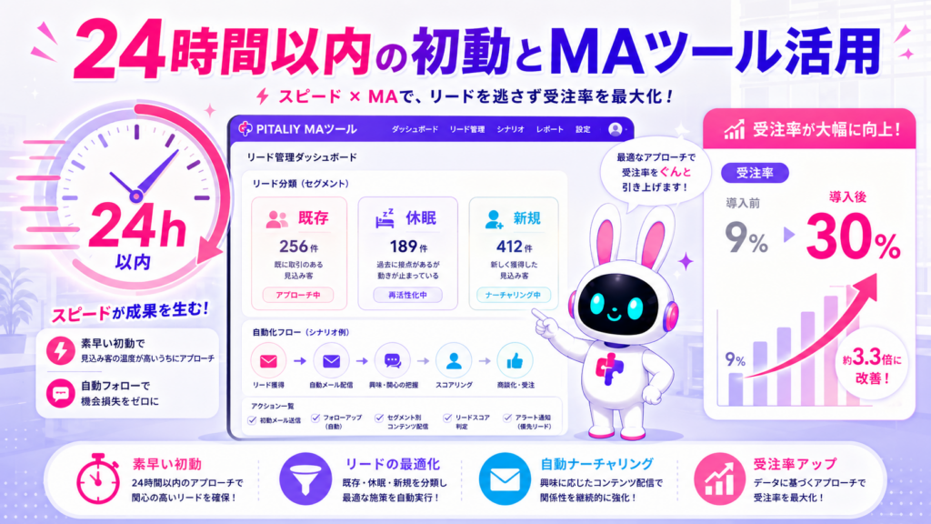 展示会マーケティングの事後フォロー。MAツールによるリード分類