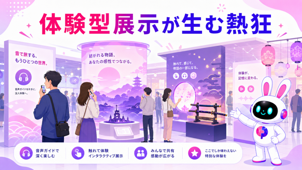 福岡 展示会 アニメで人気の体験型企画