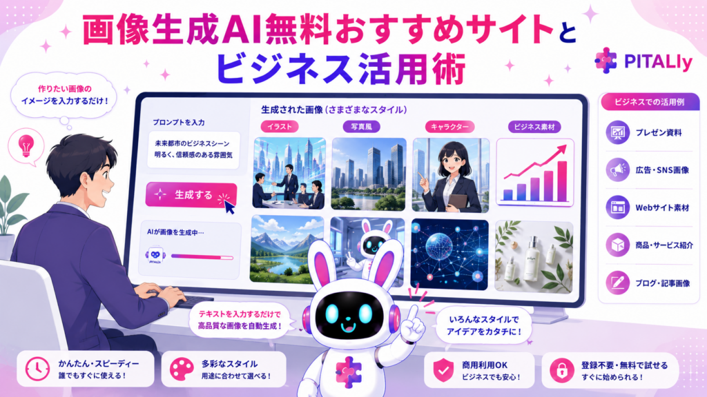 画像生成ai 無料 おすすめツールでさまざまなスタイルの画像を生成するイメージ