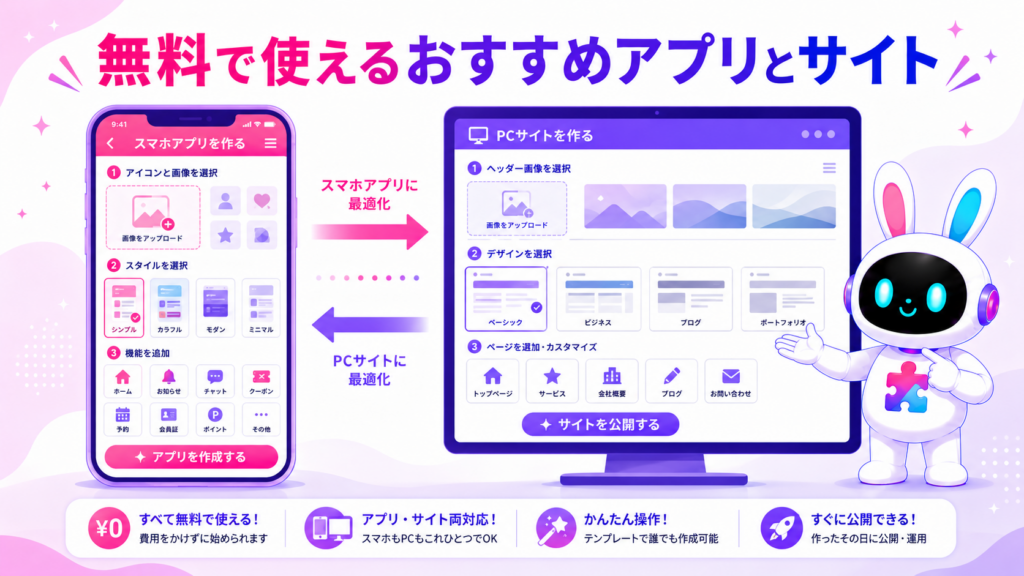 aiアバター 作り方 無料で使えるおすすめアプリとサイトを紹介するイメージ