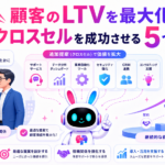 BtoB クロスセルで顧客のLTVを最大化するイメージ