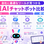 aiチャットボット 比較で自社に最適なツールを検討するイメージ