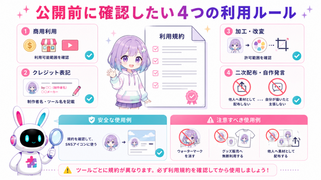 作成したアニメアバターをSNS、動画、TRPG、自作ゲーム、PITALIyのAI接客に活用する方法